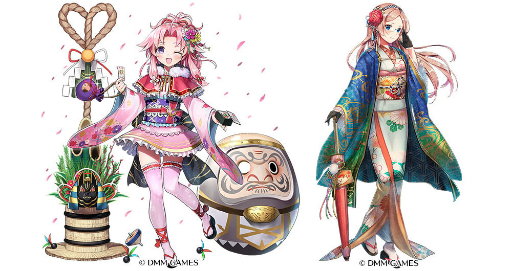 画像ギャラリー No.004のサムネイル画像 / 「千年戦争アイギス」で年末年始キャンペーンが開催。「お正月プレミアム召喚」などを実施