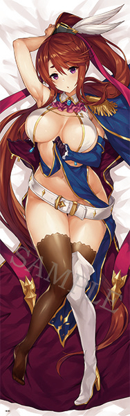 画像ギャラリー No.003のサムネイル画像 / 「千年戦争アイギス」,魔戦団長イングリッドの抱き枕カバーが6月に発売。イラストは稲山氏による描き下ろし