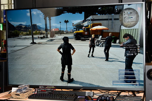 ���������꡼ No.008�Υ���ͥ������ / ��TGS 2018��I-O DATA���Ĥ��˸��롣LED����ߥ͡��������ܤ��ĥ����ѽŻ��144Hzɽ���б��ǥ����ץ쥤��Ÿ��