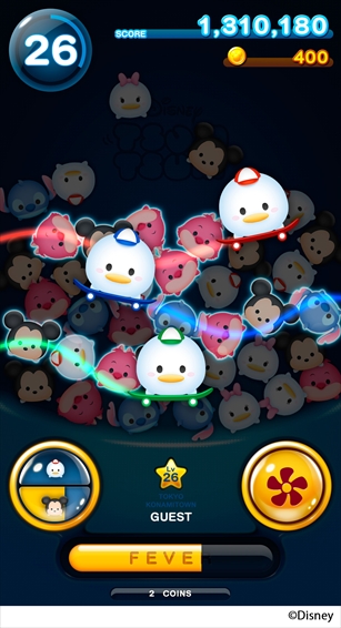 画像ギャラリー No.011のサムネイル画像 / アーケード版「ディズニー ツムツム」,クリスマスパーティのコスチュームを着たツムマスコットが登場