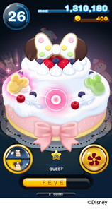 画像ギャラリー No.005のサムネイル画像 / AC版「ディズニー ツムツム」Vol.17は3周年記念のケーキコスチュームが登場