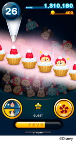 画像ギャラリー No.007のサムネイル画像 / AC版「ディズニー ツムツム」Vol.17は3周年記念のケーキコスチュームが登場