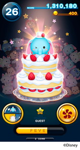 画像ギャラリー No.013のサムネイル画像 / AC版「ディズニー ツムツム」Vol.17は3周年記念のケーキコスチュームが登場