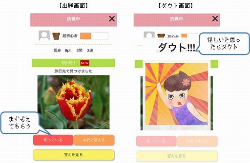 画像ギャラリー No.002のサムネイル画像 / 投稿した花の画像でクイズが楽しめる「花の名前ダウト」が配信開始に