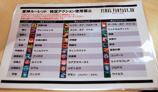 ���������꡼ No.007�Υ���ͥ������ / MMORPG��FFXIV�פΥ��ե饤�󥤥٥�ȡ�Full Active Time Event in HIROSHIMA�פ����ͤ��ݡ��ȡ����ΰ��ֿ͵������ʡ��ϡ�