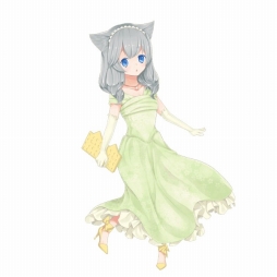 画像ギャラリー No.007のサムネイル画像 / 「猫耳さばいばー!」,バレンタイン仕様にゃんこ「のん」が追加。2月12日まで