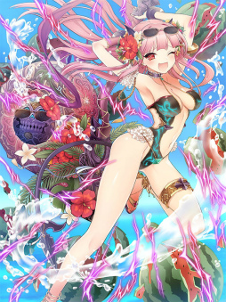 画像ギャラリー No.005のサムネイル画像 / 「デモノ・クルセイド」,水着アニマが登場する2017サマーイベントを開催