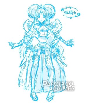 画像集#003のサムネイル/「ソウルナイツ」,Kickstarter目標金額を達成。いとうのいぢ氏の“姫騎士”公開