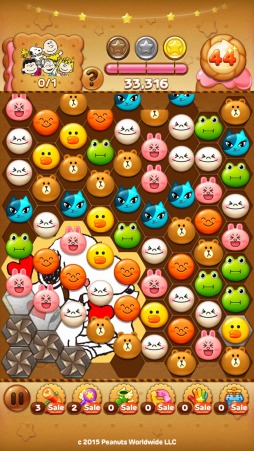 ���������꡼ No.006�Υ���ͥ������ / ��LINE POP2�פ����̡��ԡ��ȥ���ܡ��ѥ���Υԡ����򽸤�褦