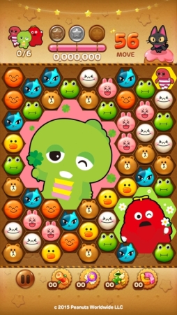 Line Pop2 が ガチャピン ムック とコラボ 限定lineスタンプも登場