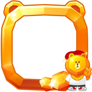 画像ギャラリー No.004のサムネイル画像 / 「LINE POP2」,世界累計1800万DL突破。ゴールドに輝く“ルビーブラウン”ブロックがステージ内に登場