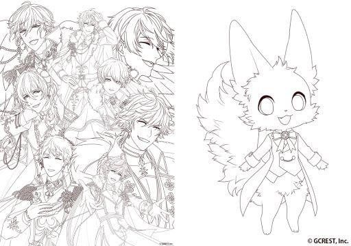 画像ギャラリー No.004のサムネイル画像 / 「夢100」の7周年を記念したキャンペーン“塗り絵コンテスト”のメディア特別賞(4Gamer)の受賞者が発表に。選出理由などを公開