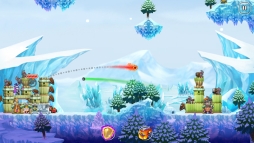 画像ギャラリー No.004のサムネイル画像 / 「キング・オブ・キャッスル」がスマホ向けに配信。武器をひっぱって敵を倒そう