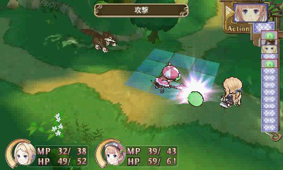 画像ギャラリー No.017のサムネイル画像 / ニンテンドー3DS版「新・ロロナのアトリエ はじまりの物語」最新情報。立体視に適した見下ろし視点とグリッド表示を採用した戦闘システムを紹介