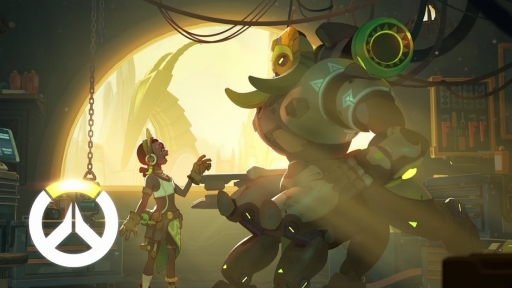 Overwatch 新ヒーロー オリサ Orisa が発表 11歳の天才発明家 エフィ オラデレ Efi Oladele も登場するストーリームービーも