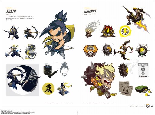 画像ギャラリー No.003のサムネイル画像 / 「オーバーウォッチ」の邦訳版アート集が5月21日に発売。全キャラクターの制作秘話などを収録