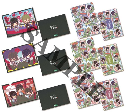 画像ギャラリー No.001のサムネイル画像 / 「劇場版 薄桜鬼」のデフォルメキャラが描かれたクリアファイルが4月に発売