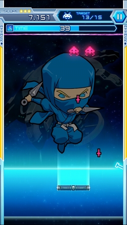 画像ギャラリー No.011のサムネイル画像 / 「LINE アルカノイドvsインベーダー」プレイレポート。カジュアルに遊べてやり応えアリ,ただのブロック崩しではないゲーム