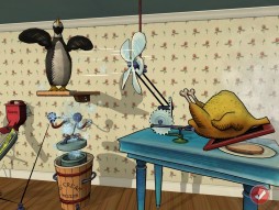 画像ギャラリー No.005のサムネイル画像 / 複雑な装置を完成させるパズルゲーム「ルーブさんのおかしな発明」が登場