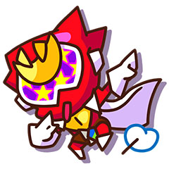 画像ギャラリー No.002のサムネイル画像 / 「パズル戦隊デナレンジャー」のLINEスタンプが本日より配信。1セット40種