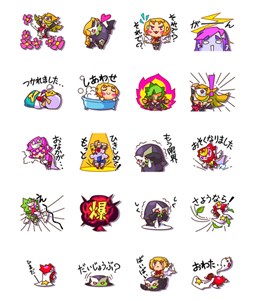 画像ギャラリー No.004のサムネイル画像 / 「パズル戦隊デナレンジャー」のLINEスタンプが本日より配信。1セット40種