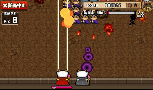 画像ギャラリー No.010のサムネイル画像 / 勇者が多すぎで魔王も大変だし。防衛STG「勇者警報 〜魔王の城を守れ！〜」を紹介する「（ほぼ）日刊スマホゲーム通信」第694回