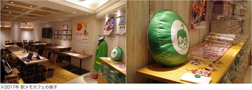 画像ギャラリー No.002のサムネイル画像 / 「駅メモ！」のコラボカフェ「ステーションメモリーズ！4th Birthday Cafe」が8月15日に期間限定でオープン