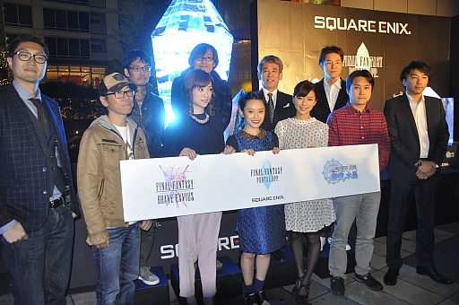 ������#009�Υ���ͥ���/��FINAL FANTASY for Smartphone 2015����ȯɽ��������������ꥹ�������������ݡ��ȡ��ⶶ ������ȿ��� ��Τ�ڤ���FF�ؤΰ�����ޤ��ꡤ��߷�ҤȤߤ���FF�ǥӥ塼��