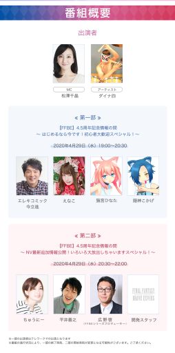 ���������꡼ No.003�Υ���ͥ������ / ��FFBE�פο����ʥ쥢��ƥ���Neo Vision�פ�ȯɽ��4.5��ǯ��ǰ�����Ȥ�4��29�����ۿ�ͽ��