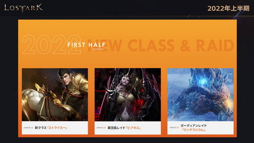 ���������꡼ No.032�Υ���ͥ������ / ��LOST ARK�ס�����Φ�ȥѥץ˥��ɤȿ����饹�ȥ����������ɤ�8��˼�����2022ǯ��Ⱦ���ޤǤΥ����ɥޥåפ����