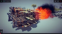 画像ギャラリー No.008のサムネイル画像 / ハロー!Steam広場 第56回:100門の大砲を一斉に発射したらどうなるの? 答えは攻城兵器シム「Besiege」で