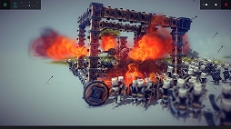 画像ギャラリー No.010のサムネイル画像 / ハロー!Steam広場 第56回:100門の大砲を一斉に発射したらどうなるの? 答えは攻城兵器シム「Besiege」で