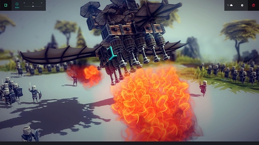 画像ギャラリー No.014のサムネイル画像 / ハロー!Steam広場 第56回:100門の大砲を一斉に発射したらどうなるの? 答えは攻城兵器シム「Besiege」で