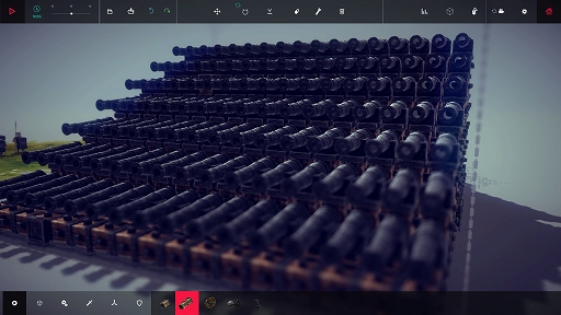 画像ギャラリー No.026のサムネイル画像 / ハロー!Steam広場 第56回:100門の大砲を一斉に発射したらどうなるの? 答えは攻城兵器シム「Besiege」で