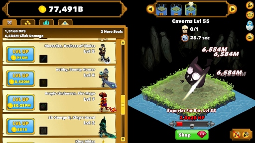 ϥSteam 71󡧥åʤȤޤʤRPGClicker Heroes