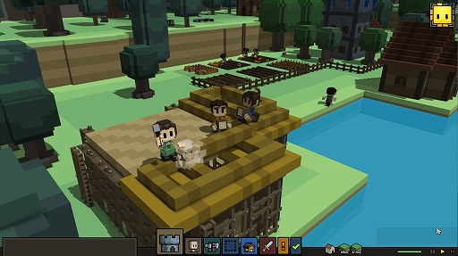 ハロー Steam広場 第72回 キューブな世界で村を築き 守るシミュレーションゲーム Stonehearth