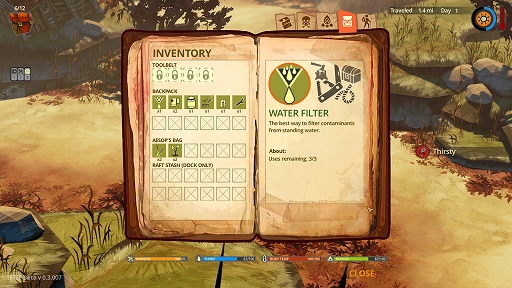 画像ギャラリー No.019のサムネイル画像 / ハロー!Steam広場 第87回:「BioShock」の開発者が手掛ける川下りサバイバルゲーム「The Flame in the Flood」