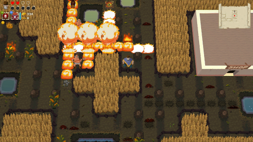 画像ギャラリー No.010のサムネイル画像 / ハロー!Steam広場 第119回:復讐に燃える荒野のボンバーマン「Bombslinger」