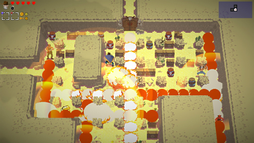 画像ギャラリー No.017のサムネイル画像 / ハロー!Steam広場 第119回:復讐に燃える荒野のボンバーマン「Bombslinger」