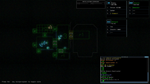 ハロー Steam広場 第121回 コマンドラインとにらめっこしながら進めるローグライクストラテジー Duskers