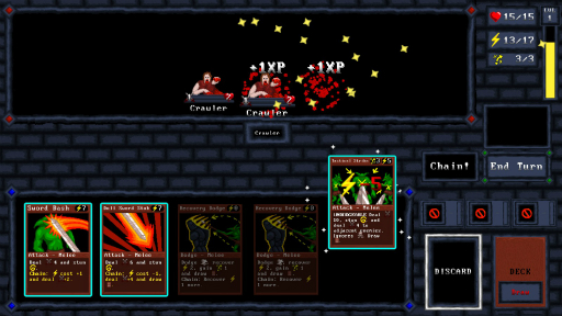 画像ギャラリー No.008のサムネイル画像 / ハロー!Steam広場 第144回:デッキを効率よく回して戦うコマンドバトルRPG風のカードゲーム「Card Quest」