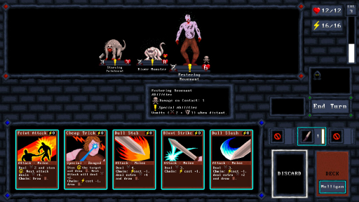 ハロー Steam広場 第144回 デッキを効率よく回して戦うコマンドバトルrpg風のカードゲーム Card Quest