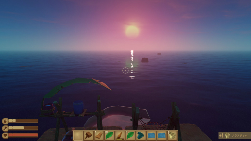 画像ギャラリー No.007のサムネイル画像 / ハロー!Steam広場 第200回:見渡せど青い海,下を覗けば人食いザメ。イカダの上でサバイバル生活を送る「Raft」