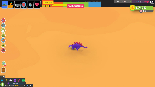 ハロー Steam広場 第214回 恐竜を育成してテーマパークを作る経営シム Parkasaurus
