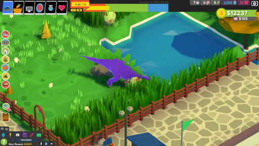 ハロー Steam広場 第214回 恐竜を育成してテーマパークを作る経営シム Parkasaurus