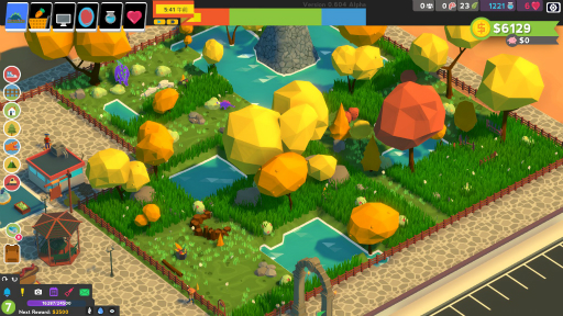 ハロー Steam広場 第214回 恐竜を育成してテーマパークを作る経営シム Parkasaurus