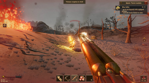 ���������꡼ No.008�Υ���ͥ������ / �ϥ�����Steam���� ��229�󡧥ɥ�륷�åפǰ�ư���ʤ���л���ǥ��Х��Х롣�ˤΥ��ޥ󤬵ͤޤä���Volcanoids��