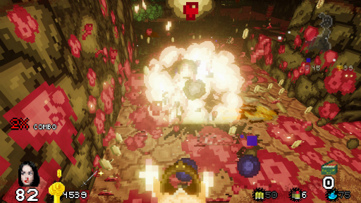 画像ギャラリー No.008のサムネイル画像 / ハロー!Steam広場 第249回:DOOMときどきマリオ。 悪夢から生まれたダンジョンで戦う ローグライクシューター「Nightmare Reaper」