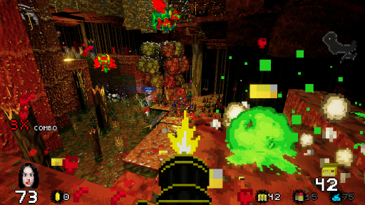 画像ギャラリー No.016のサムネイル画像 / ハロー!Steam広場 第249回:DOOMときどきマリオ。 悪夢から生まれたダンジョンで戦う ローグライクシューター「Nightmare Reaper」