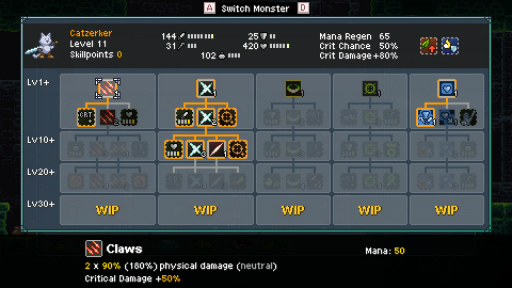 画像ギャラリー No.014のサムネイル画像 / ハロー!Steam広場 第252回:今度のジャンルはポケモンヴァニア!? 仲間モンスターとダンジョンを攻略するRPG「Monster Sanctuary」